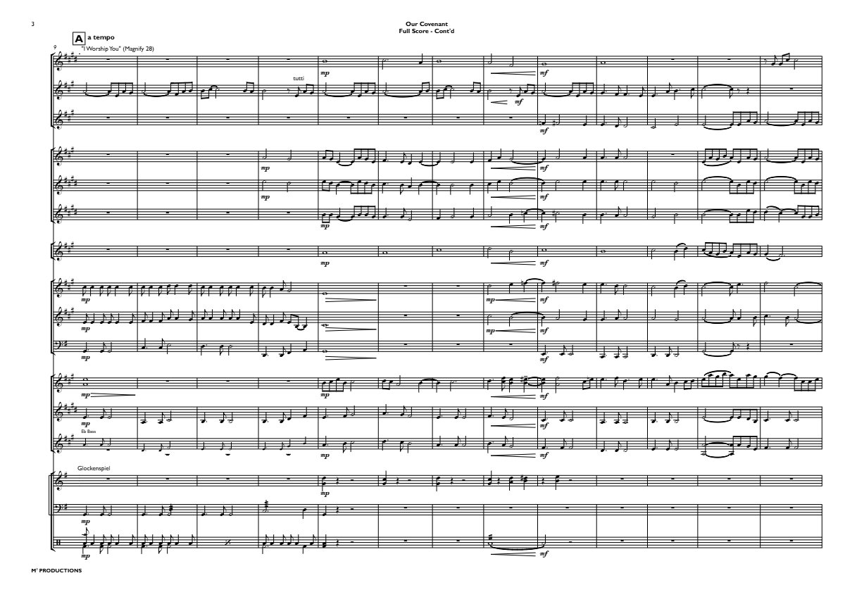 Our Covenant, sample page 2
