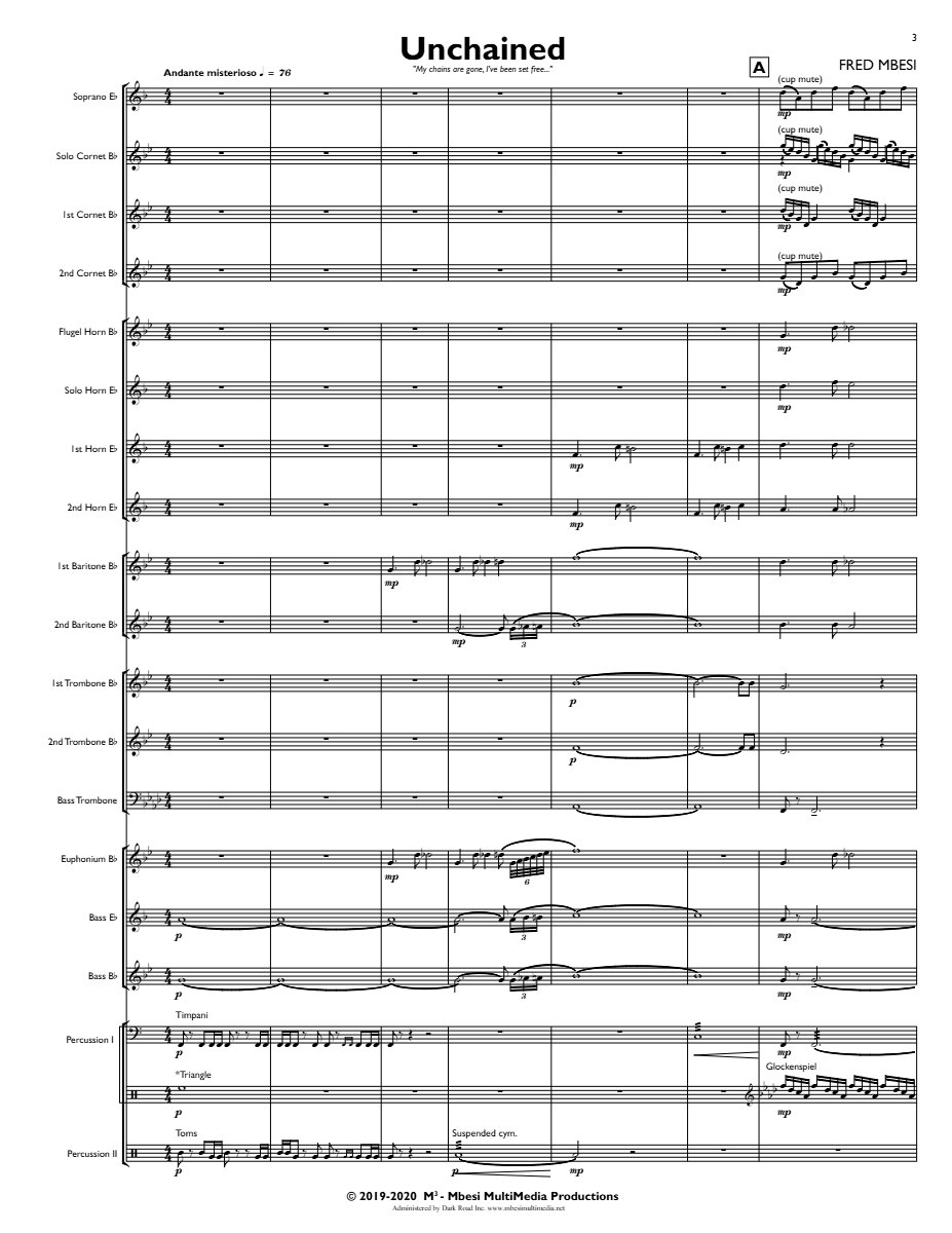 Unchained, sample page 1