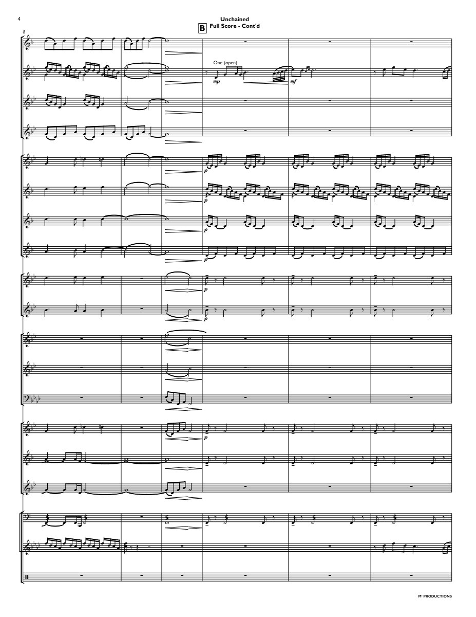 Unchained, sample page 2